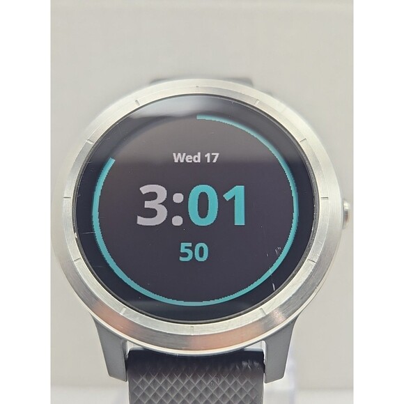 Garmin Smartwatch with Black Band and Silver Bezel - Picture 4 of 11